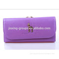 New fashion leather woman clutch bag for men with zipper closure.OEM orders are welcome.